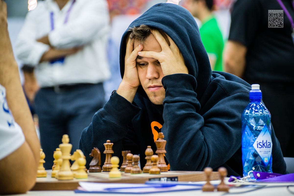 Magnus Carlsen mat du gerber