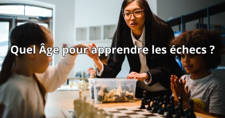 Âge pour apprendre les échecs