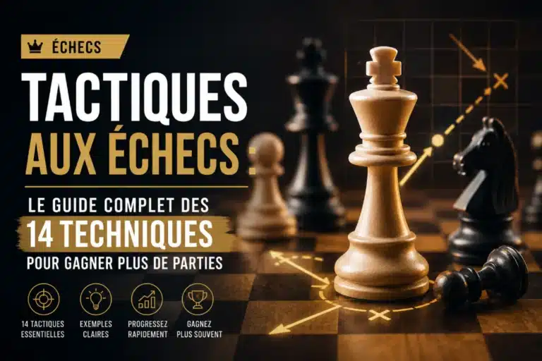 Tactiques aux échecs : le guide complet des 14 techniques pour gagner plus de parties