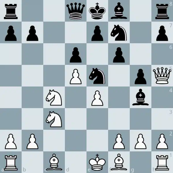 Diagramme d'un exercice de clouage niveau intermédiaire.