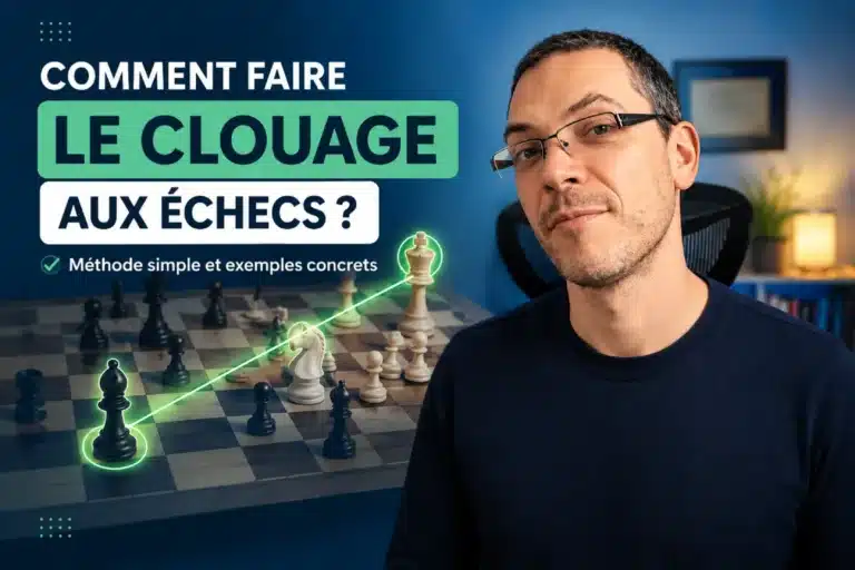 Comment faire le clouage aux échecs ?