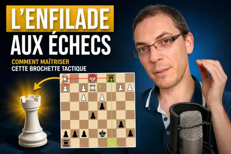 L&rsquo;enfilade aux échecs : comment maîtriser cette brochette tactique