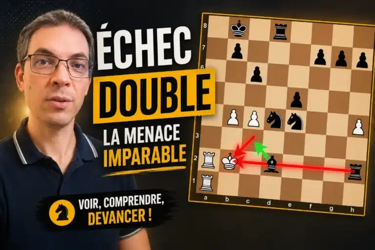 Échec double aux échecs : le repérer et s&rsquo;en défendre